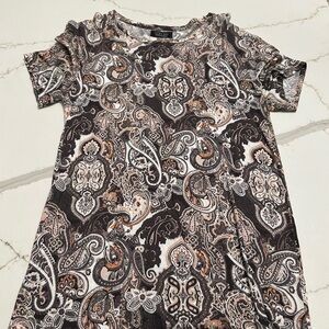 Men’s Zara graphic t shirt floral size small